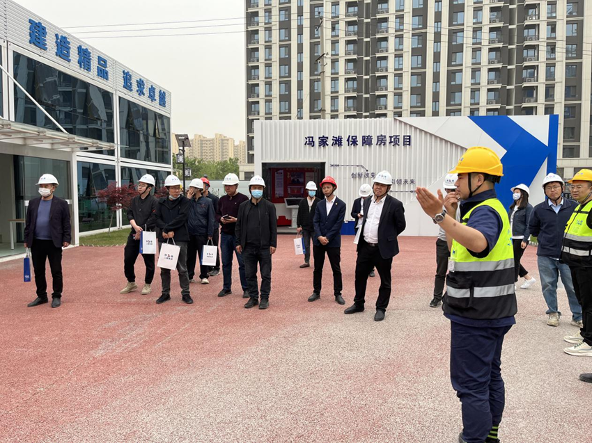 陕建二建浐灞保障房冯家滩二期入选全国建设工程安全标准化现场观摩会项目