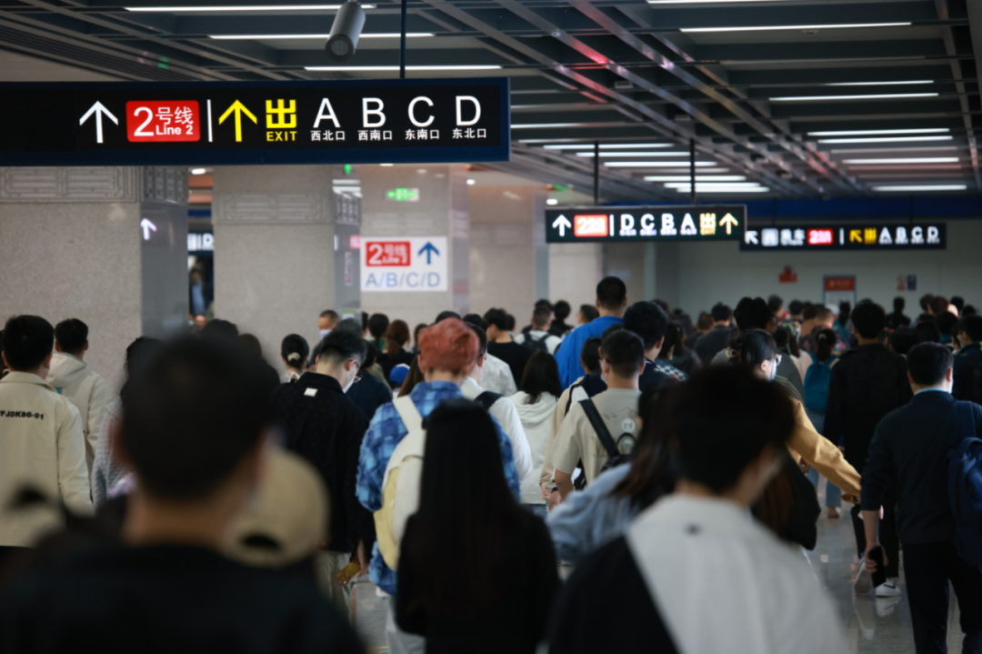 “五一”期间西安地铁平安运送乘客2522.11万人次 