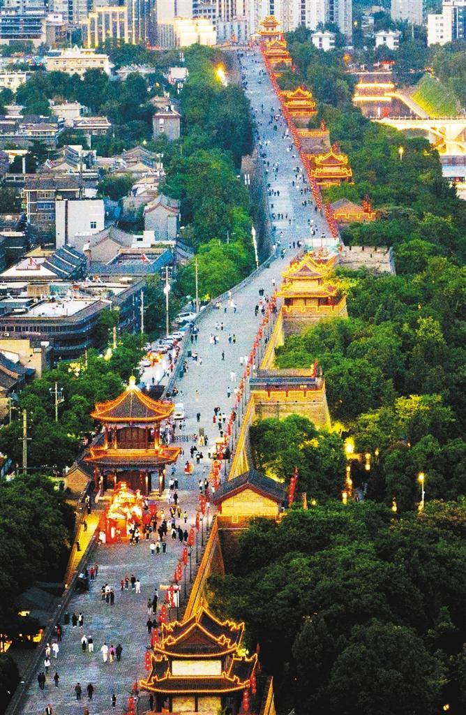 打卡古都文化地标新华社聚焦西安历史文脉