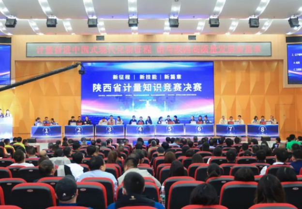 陕西省计量知识竞赛决赛在西安举办