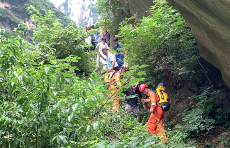 看到“探险轨迹图”如获至宝 天津驴友赴华山未开发区域被困