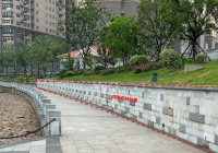 郑州通报“河道贴瓷砖”：河道挂贴花岗岩造价约650万元