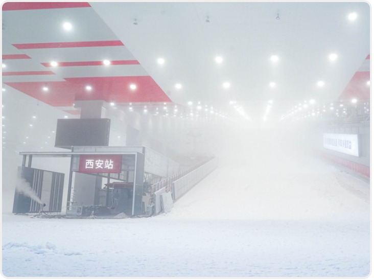西北地区规模最大的室内雪场 热雪奇迹预计8月初正式开业