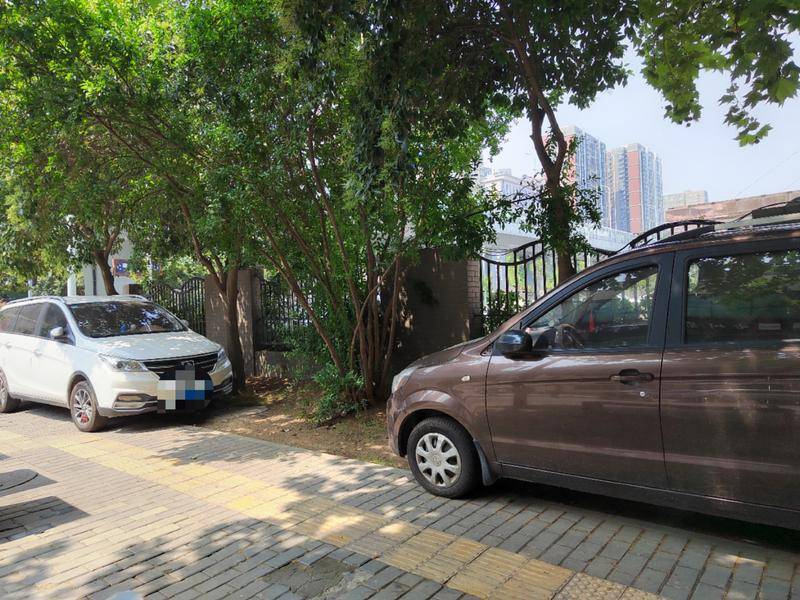 小8跑街|车辆占道 地砖松动 西安市新科路这些问题待解决