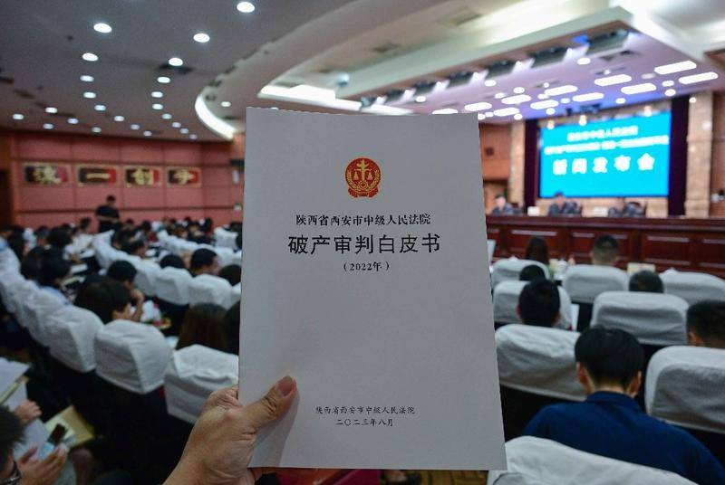 2022年西安中院共受理清算与破产类案件570件