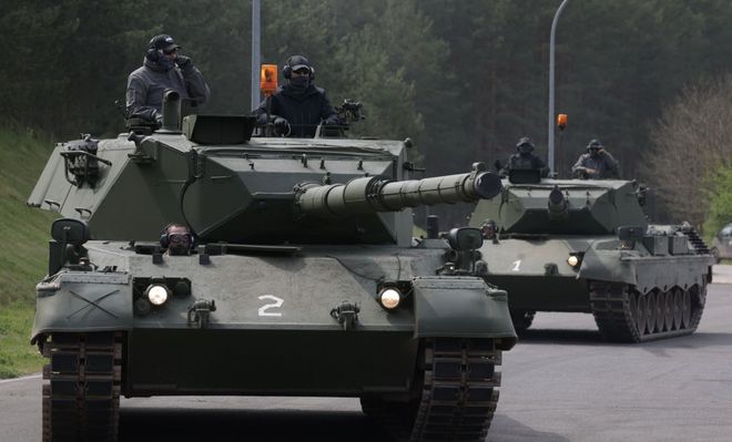德国坦克再次被乌克兰拒收 乌情报局长:西方可以提供更多
