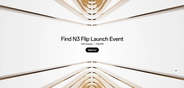 OPPO Find N3 Flip 10月12日全球发布